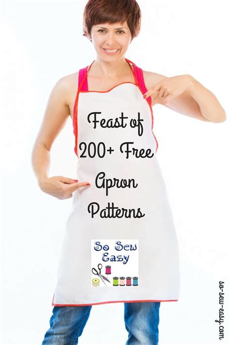 Roundup: An Absolute Feast of 200+ Free Apron Patterns | Sewing 4 Free