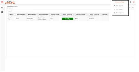 Layout Setting 的图像结果