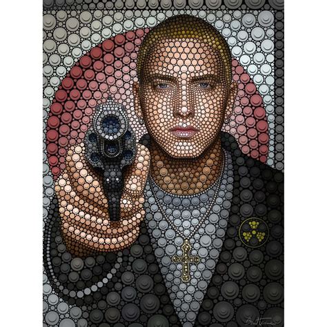 Wall Mural Ben Heine - Circlism: Eminem | wall-art.com