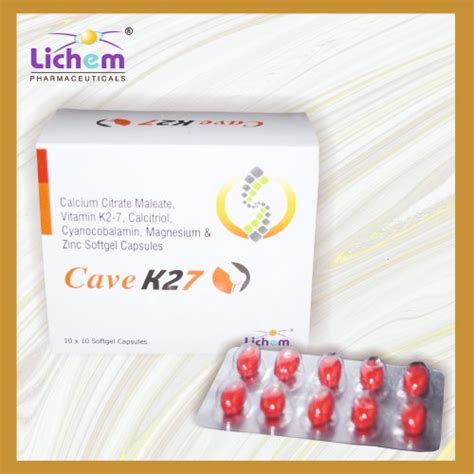 CAVE K27 Soft Gel Cap Onechem Lifesciences