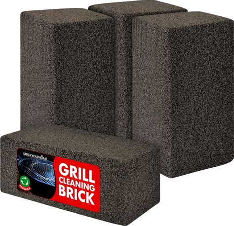 Amazon.com : RTT Grill Brick Griddle Stone - Griddle Bricks Cleaning ...