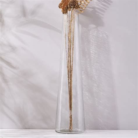 Buy Bernina Glass Tall Vase from Home Centre at just INR 2199.0