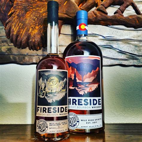 Download Mile High Spirits Bourbon Whiskey Wallpaper | Wallpapers.com