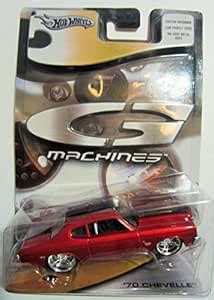 HOT Wheels G- Machines: Light Blue Metallic 70 Chevelle : Amazon.in ...