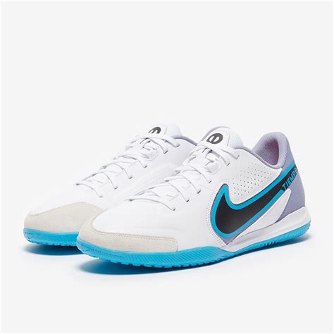Nike Tiempo Legend IX Academy IC - White/Black/Baltic Blue/Pink Blast ...