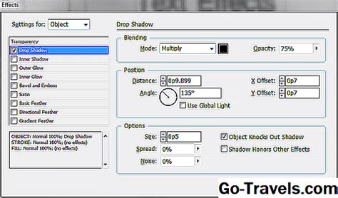 InDesign Text Effects 的图像结果