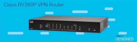 Cisco RV260P VPN Router | 8 Gigabit Ethernet (GbE) Ports | 4 Ports of ...