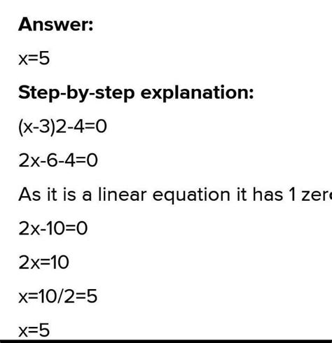 Q=>How many zeros does the polynomial (x – 3)2 – 4 can have? Also, find ...