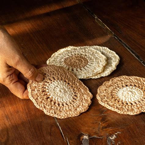 Classic Crochet Coasters- Set Of 2 – The Home Products Company