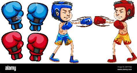 Boxer Boxing Cartoon 的图像结果