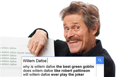 William Dafoe Meme
