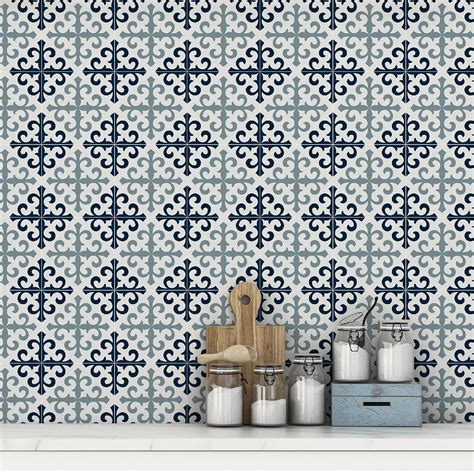 MOSAICOWALL DIY Decorative Wall Tile Stickers 6" x 6" Inch (Pack of 27 ...