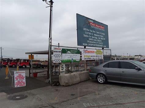 LKQ Pick Your Part - Santa Fe Springs - 13780 E Imperial Hwy, Santa Fe ...