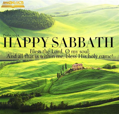 Happy Sabbath Quotes | Inspiring Bible Verses for Sabbath