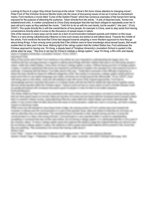 Image result for Article Summary Example