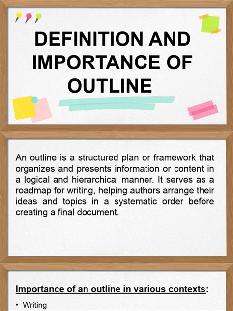 Image result for Outline Explained