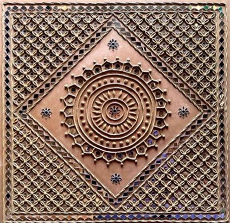 Buy Enchanting Complexity: Lippan Kaam Artwork| Traditional Mud and ...