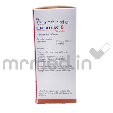 Buy Erbitux 500mg Inj. Online: Get Erbitux Infusion Price & Side ...
