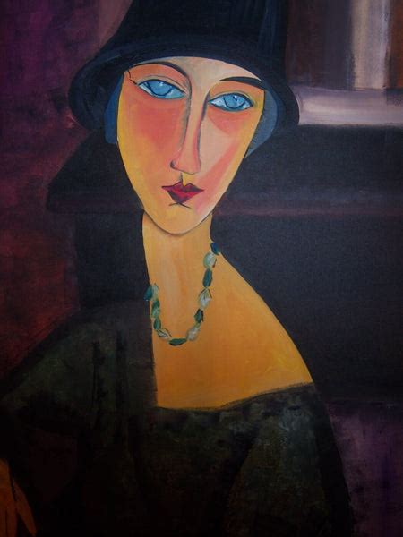 Woman With Blue Eyes - Art Prints by Amedeo Clemente Modigliani | Buy ...