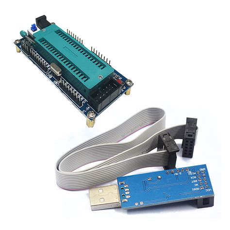 Buy TONKBEEY AVR ATMEGA System Development Board and USB ATMEGA8 ISP ...