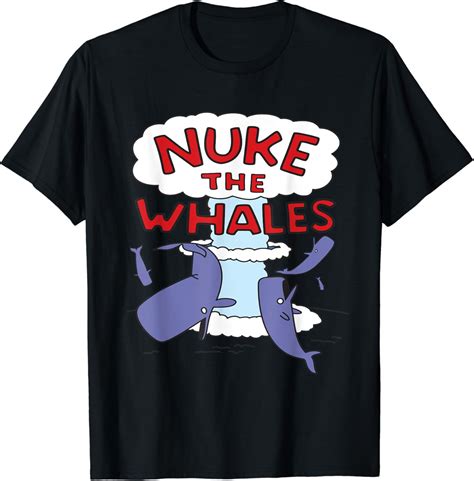 Amazon.com: Nuke the Whales Lisa Nelson Shirt : Clothing, Shoes & Jewelry