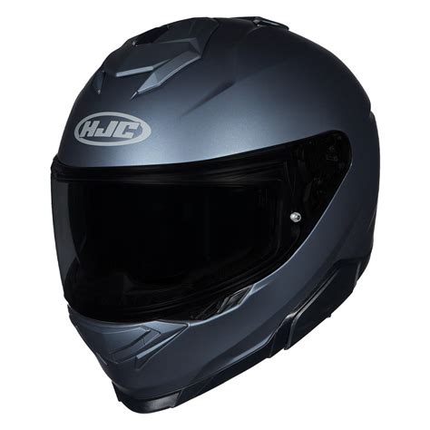 HJC I71 Solid Semi-Flat Anthracite Helmet | ECE 22.06 Certified Helmet ...