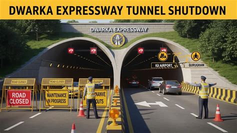 Dwarka Expressway Tunnel Closed for Maintenance- What You Need to Know