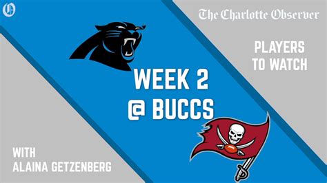 Three players to watch in Panthers vs Buccs week 2 game Sunday, Sept ...
