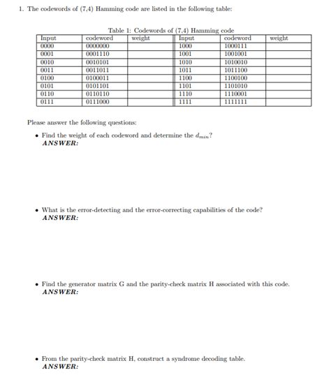 Image result for Python Hamming Code 7 4