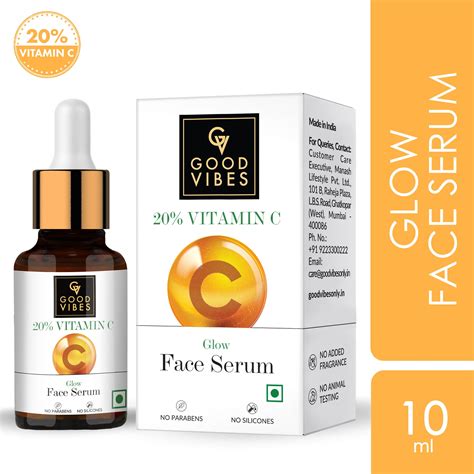 Buy Good Vibes 20% Vitamin C Glow Face Serum (10 ml)