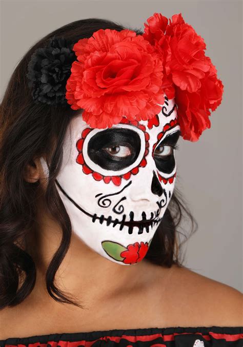 Plus Size Women's Sugar Skull Costume