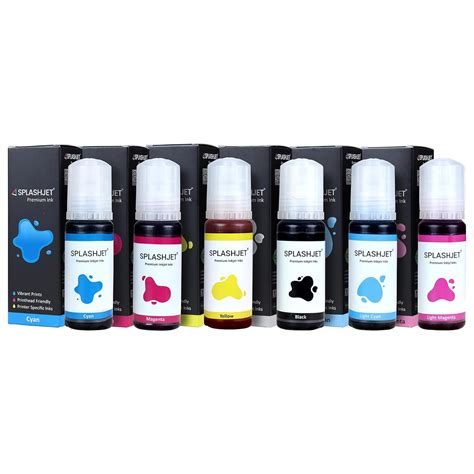 Splashjet 057 Refill Ink for Ep L8050, L18050 Printer - Compatible Ink ...