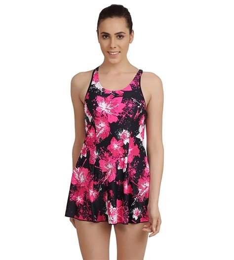 Buy Speedo Racerback Swimdress Speedo Navy-Fluo Pink-Magenta-White ...