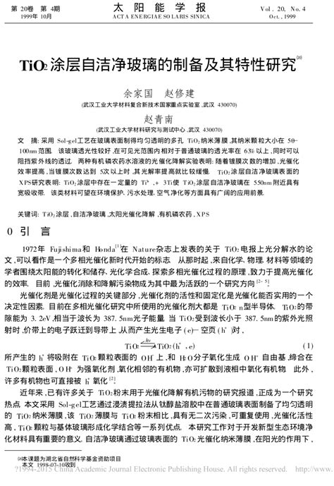 Image result for TiO2 Coating On Glass