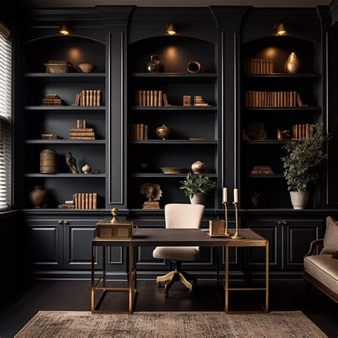10 Best Moody Paint Colors for a Stylish Home Office