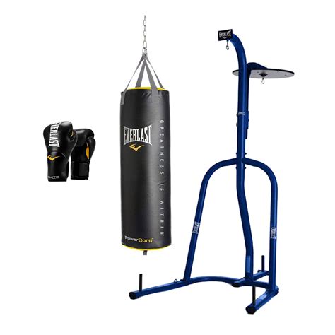 100 lb everlast store punching bag with stand