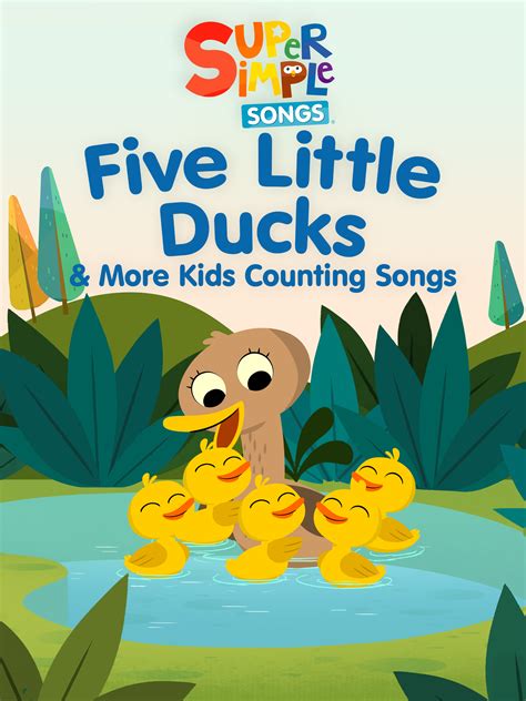 Numbers Song Counting Five Little Ducks Nursery Rhymes Download Number