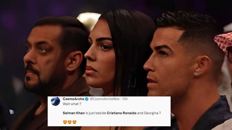 Bollywood Meets Football: Salman Khan And Cristiano Ronaldo Steal The ...