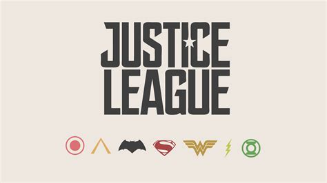 Justice League Logos Wallpaper
