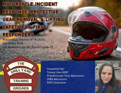 Motorcycle Incident Response: Protective Gear Removal & Lifting Safety ...