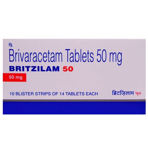 Britzilam 50 Tablet 14's Price, Uses, Side Effects, Composition ...