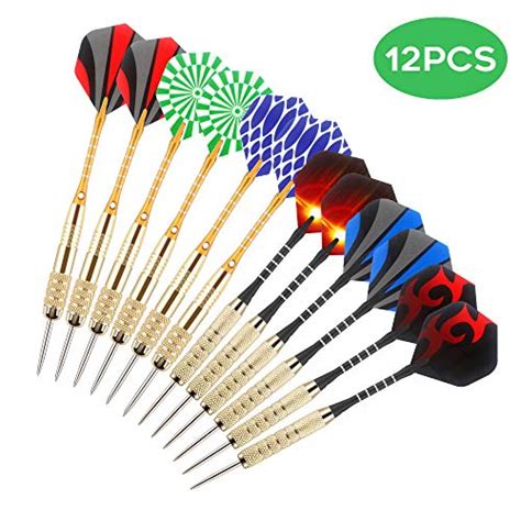 JTKREW Artemis - Set 3 Freccette Professionali Punta In Acciaio Al Tungsteno, Con Custodia
