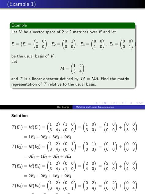 Matrix Representation 的图像结果