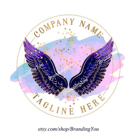 Angel Logo Design Premium Vector | Luxury Angel Logo Design For Your