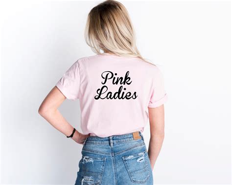 Pink Ladies Shirt, Shirts for Bridal Party, Bachelorette Shirts, Women ...
