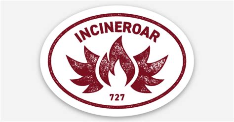 Incineroar Crest by Justin Roy | Oval stickers | Sticker Mule India