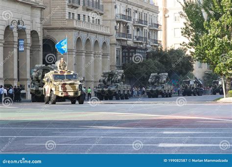 Air Defense Devices of the Azerbaijan Army. Multiple Rocket Launcher ...