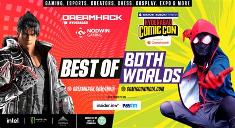 NODWIN Gaming brings together DreamHack and Comic Con