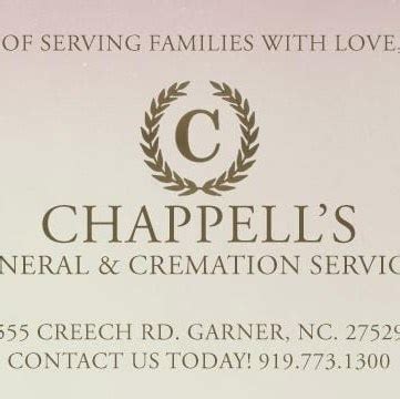 Chappell's Funeral And cremation Services | Garner NC