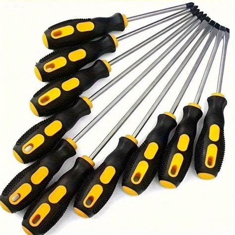 Complete Screwdriver Set With Magnetic Tips - TPR, Includes Phillips ...